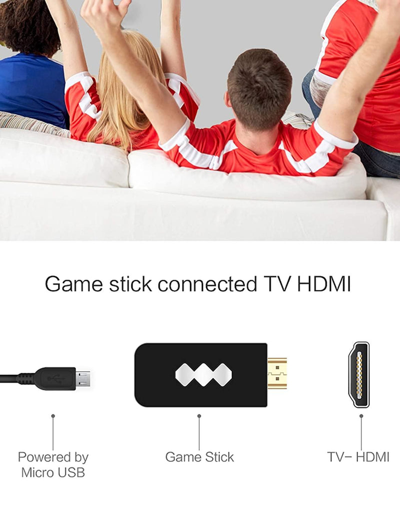HD video games console Wireless TV games plug and play video game console 568 games - John Cootes