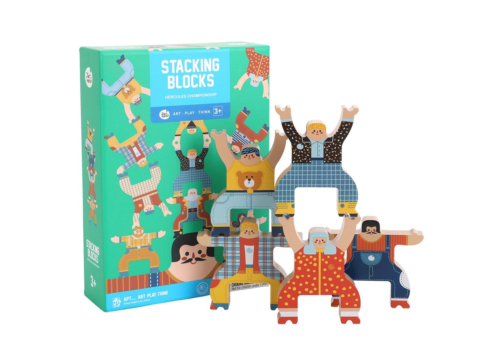 HERCULES CLUB STACKING BLOCKS GAME - John Cootes