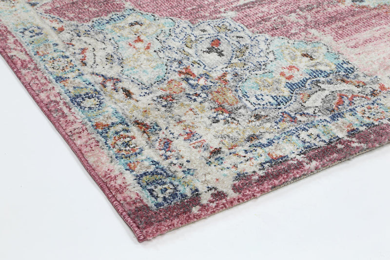 Hollow Medalion Transitional Blush Rug 160x230 cm - John Cootes