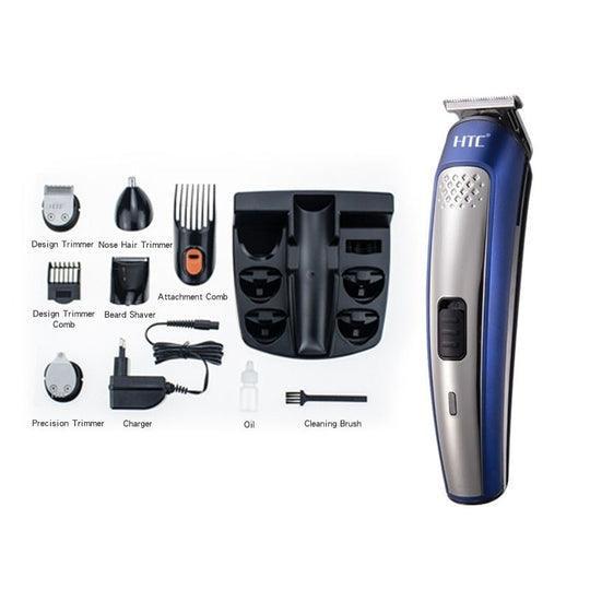 HTC Hair Clipper Beard Trimmer Electric Shaver Nose Haircut Grooming Kit Set - John Cootes