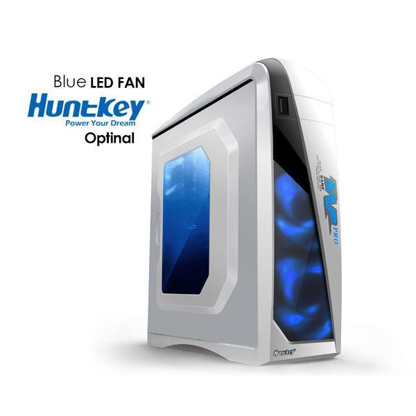 Huntkey MVP Pro Gaming computer chassis - Blue (No PSU Included) - John Cootes