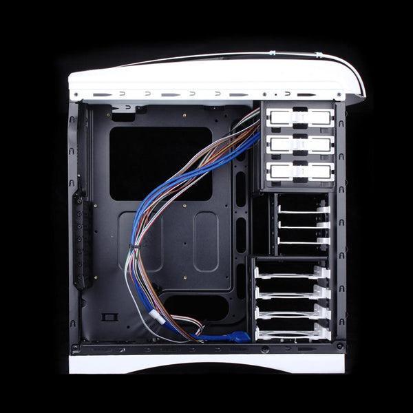 Huntkey MVP Pro Gaming computer chassis - Blue (No PSU Included) - John Cootes