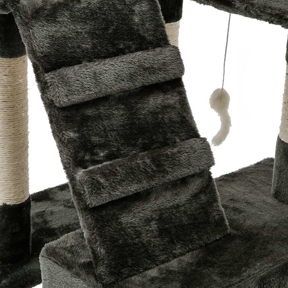 i.Pet Cat Tree 180cm Trees Scratching Post Scratcher Tower Condo House Furniture Wood - John Cootes