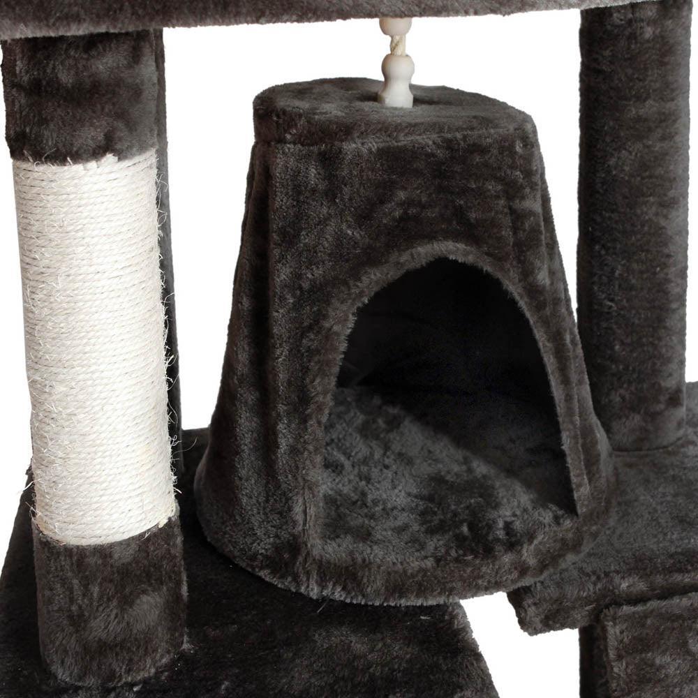 i.Pet Cat Tree 193cm Trees Scratching Post Scratcher Tower Condo House Furniture Wood - John Cootes