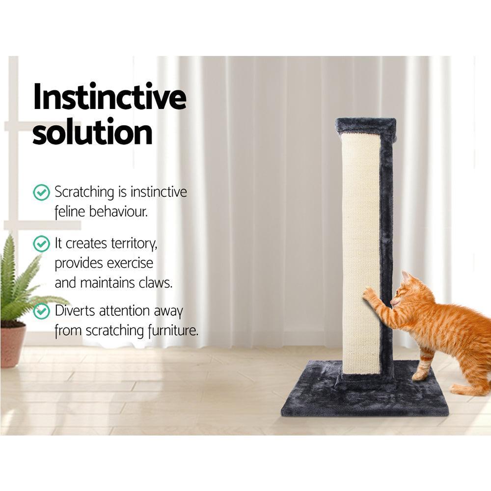 i.Pet Cat Tree 92cm Trees Scratching Post Scratcher Tower Condo House Furniture Wood - John Cootes