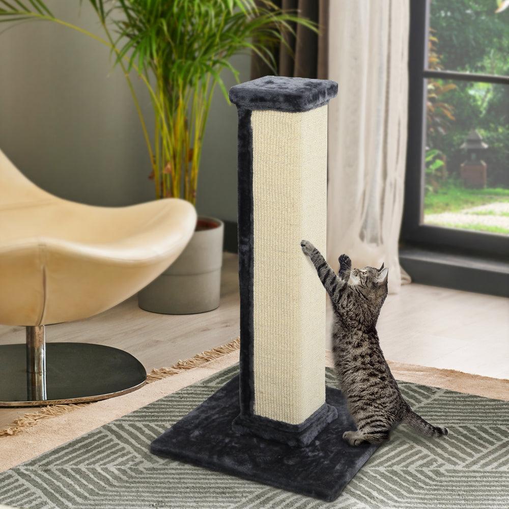 i.Pet Cat Tree 92cm Trees Scratching Post Scratcher Tower Condo House Furniture Wood - John Cootes