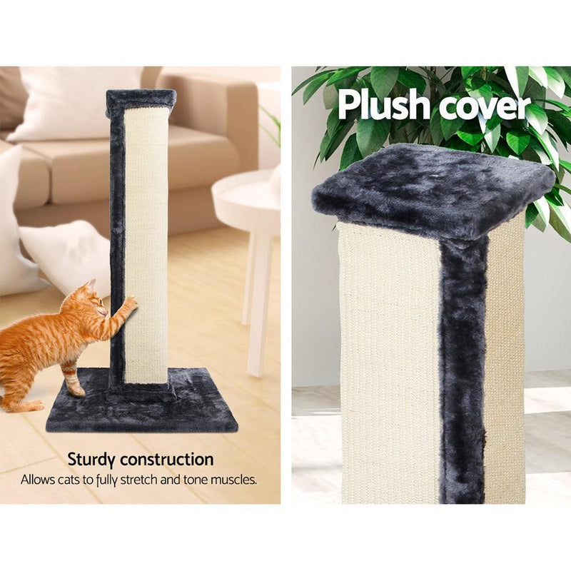 i.Pet Cat Tree 92cm Trees Scratching Post Scratcher Tower Condo House Furniture Wood - John Cootes