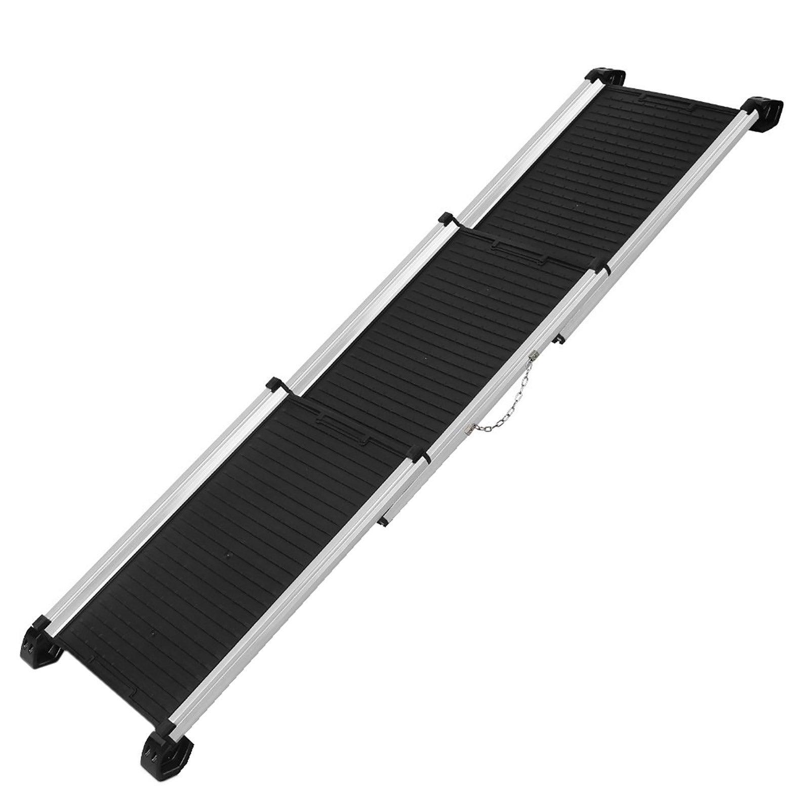 i.Pet Dog Ramp Dog Steps Pet Car Travel Step Stair Foldable Portable Ladder Aluminium - John Cootes