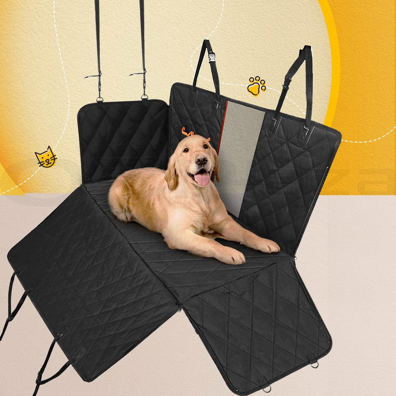 i.Pet Pet Car Seat Cover Dog Protector Hammock Back Waterproof Belt Non Slip Mat - John Cootes