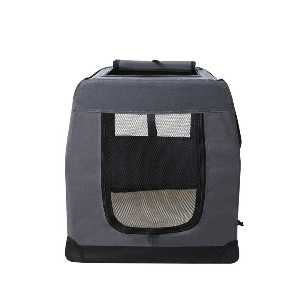 i.Pet Pet Carrier Soft Crate Dog Cat Travel Portable Cage Kennel Foldable Car XL - John Cootes