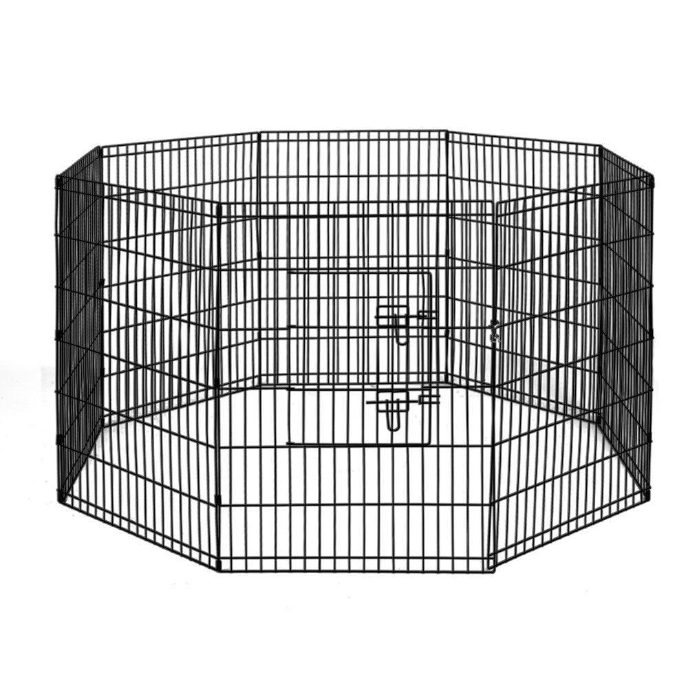 i.Pet Pet Dog Playpen 36'' 8 Panel Puppy Exercise Cage Enclosure Fence - John Cootes