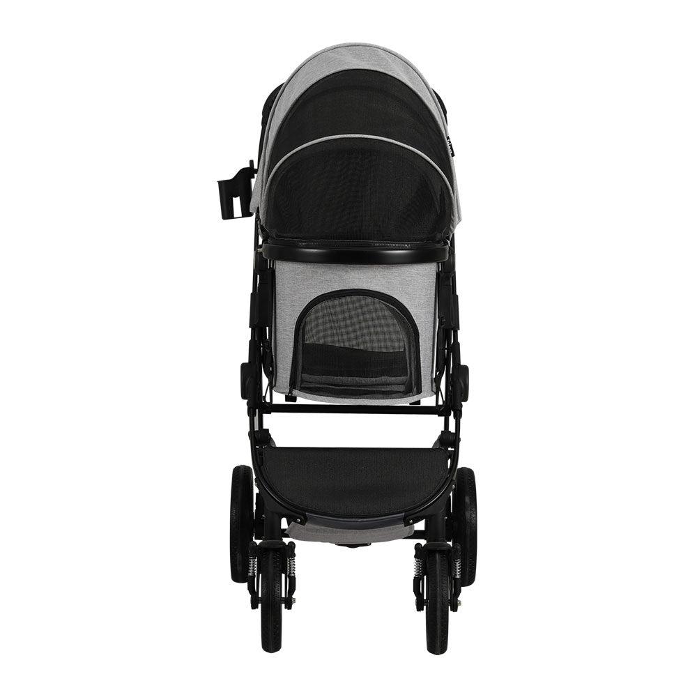 i.Pet Pet Stroller Dog Pram Large Cat Carrier Travel Pushchair 4 Wheel