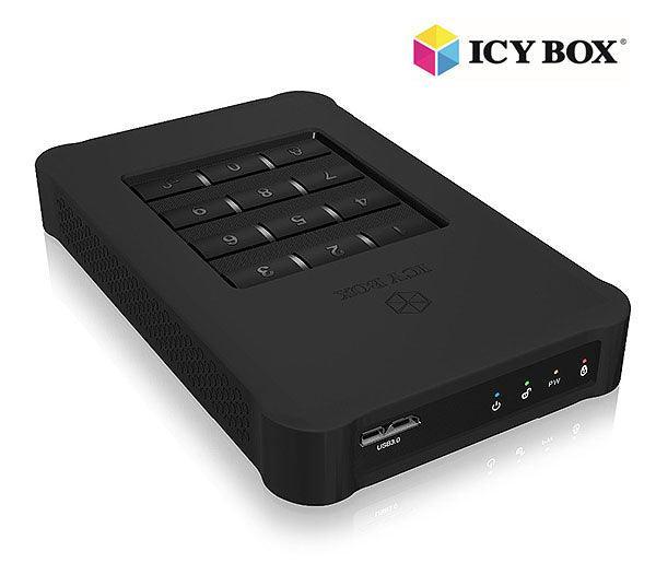 ICY BOX USB 3.0 Keypad encrypted enclosure for 2.5" SATA SSD/HDD (IB-289U3) - John Cootes