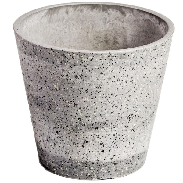 Imitation Grey Stone Pot 20cm - John Cootes