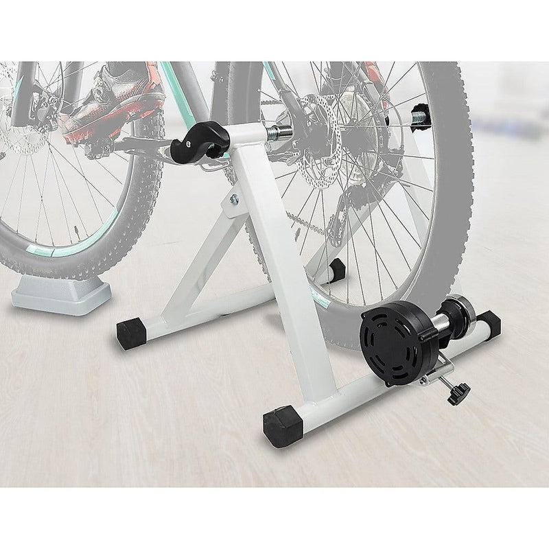 Indoor Magnetic Bicycle Trainer Fitness Bike Resistance Cycling Training Stand - John Cootes