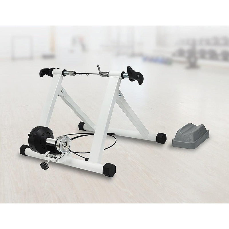 Indoor Magnetic Bicycle Trainer Fitness Bike Resistance Cycling Training Stand - John Cootes