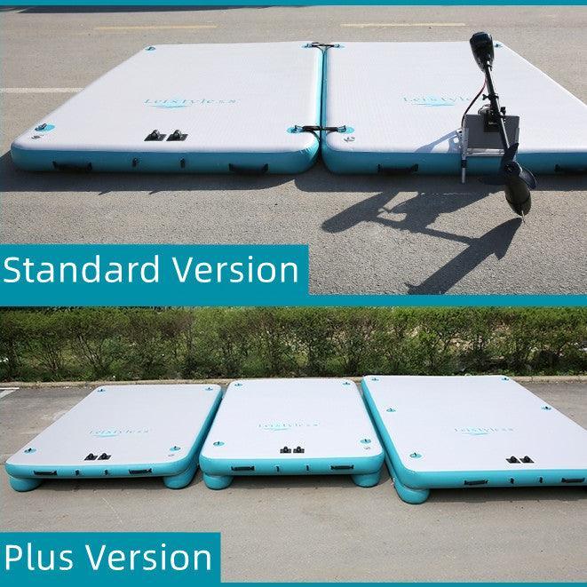 Inflatable Floating Fishing Dock Platform For Adults And Children - Standard Version - John Cootes