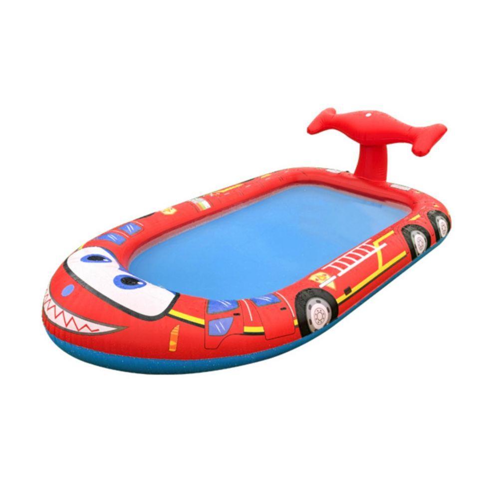 Inflatable Sprinkler Pool for Kids - Fire Engine - John Cootes