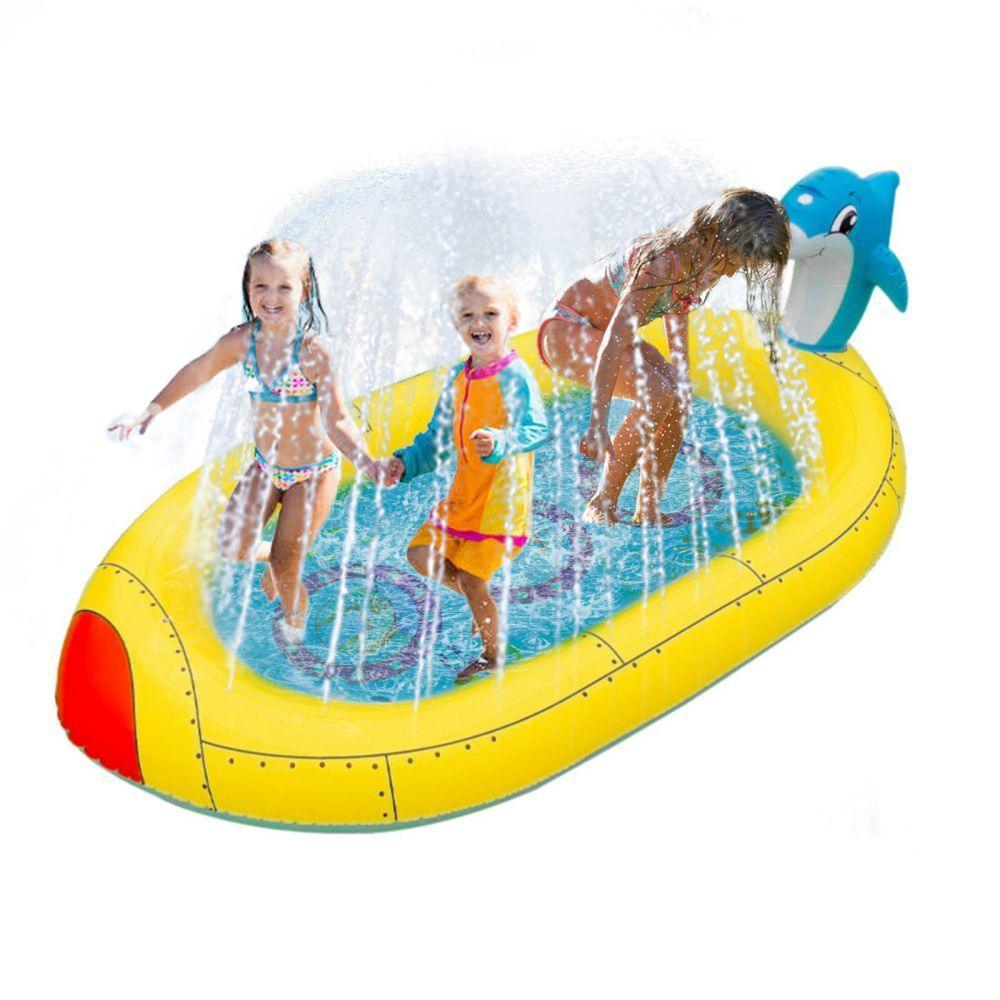 Inflatable Sprinkler Pool for Kids - Submarine - John Cootes