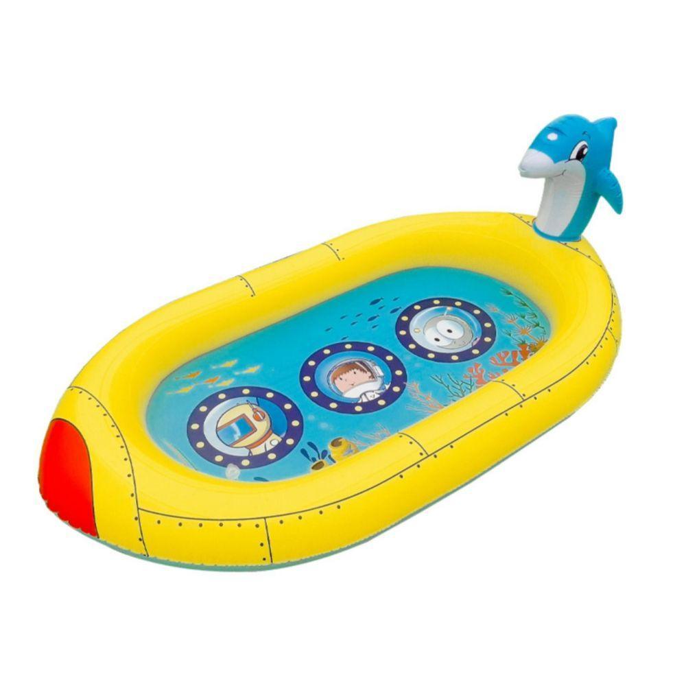 Inflatable Sprinkler Pool for Kids - Submarine - John Cootes