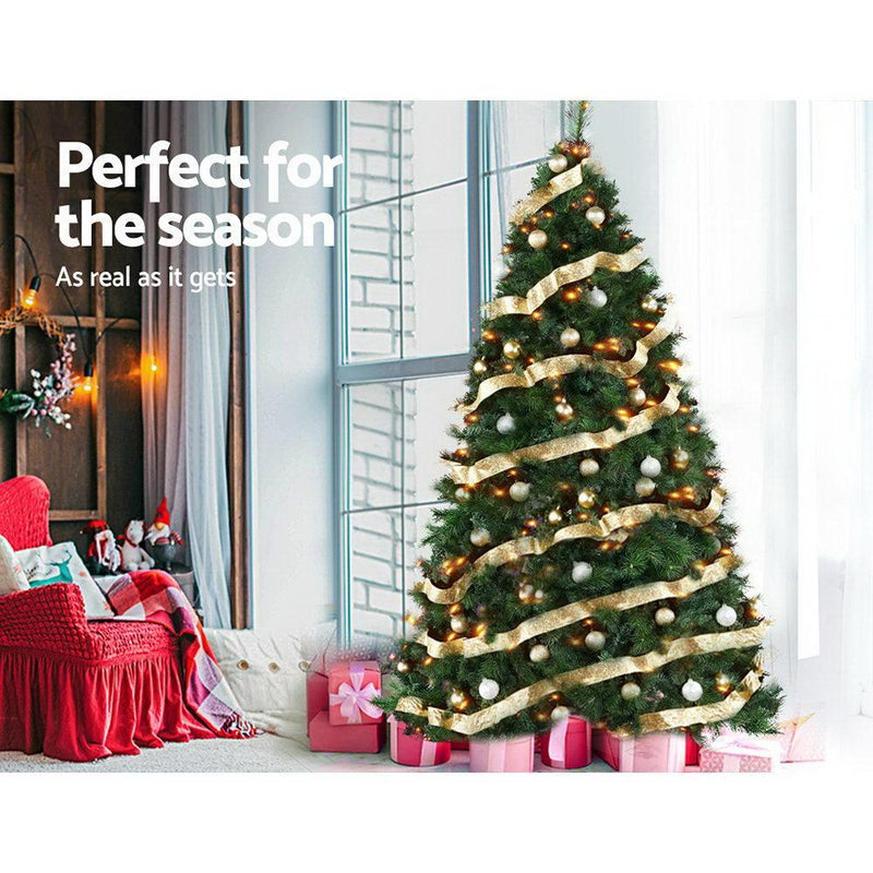 ingle Jollys Christmas Tree 1.8M 6FT Xmas Decoration Green Home Decor 1024 Tips - John Cootes