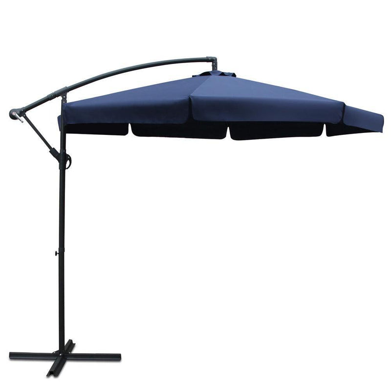 Instahut 3M Outdoor Umbrella - Navy - John Cootes