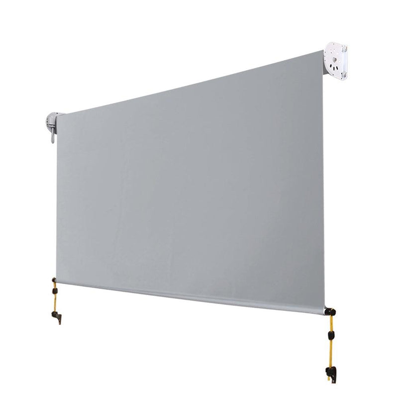 Instahut Outdoor Blind Window Privacy Screen Roll Down Awning Canopy 3.0X2.5M - John Cootes