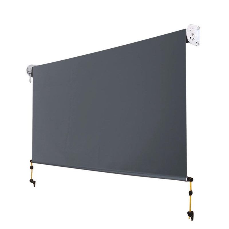 Instahut Outdoor Blind Window Roll Down Awning Canopy Privacy Screen 3X2.5M - John Cootes