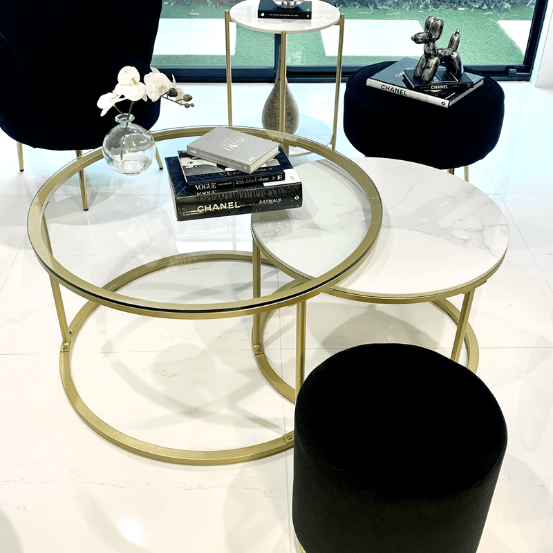 Interior Ave - Elle Luxe Nested Coffee Table - John Cootes