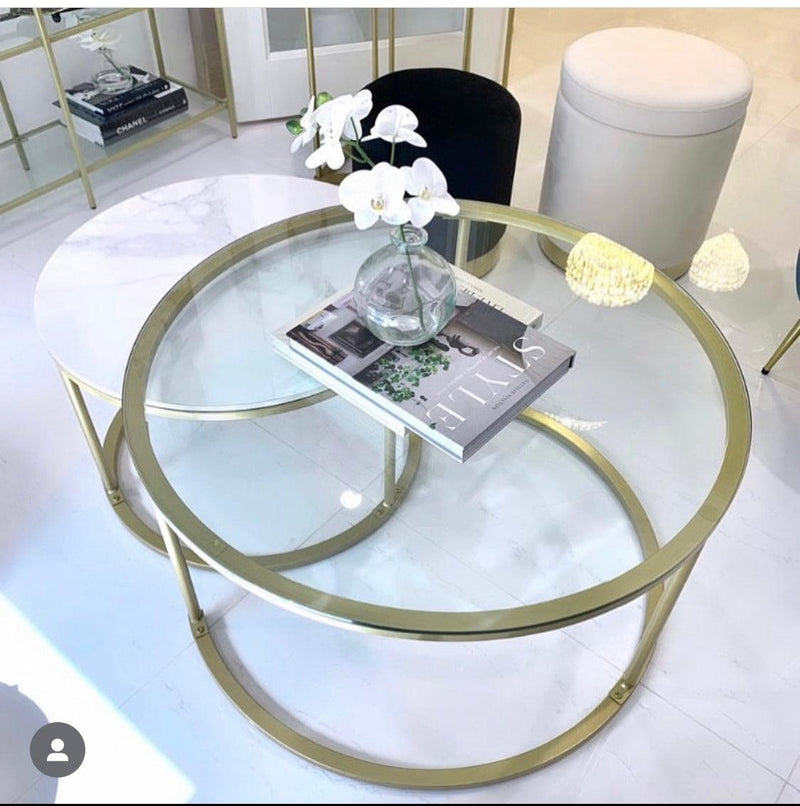 Interior Ave - Elle Luxe Nested Coffee Table - John Cootes