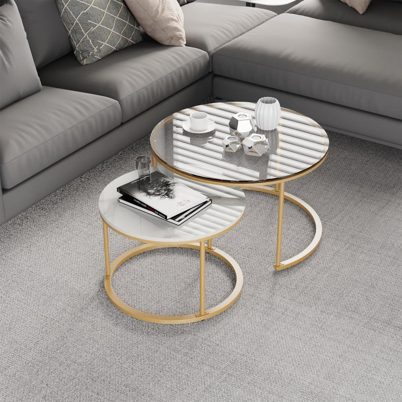 Interior Ave - Elle Luxe Nested Coffee Table - John Cootes