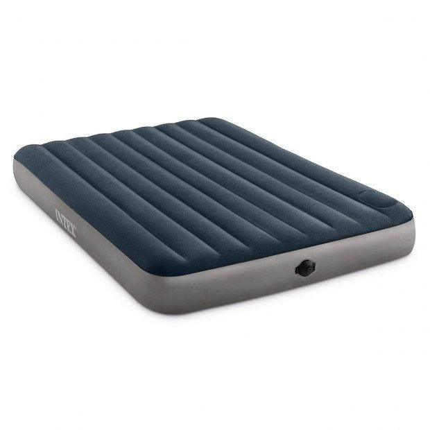 INTEX QUEEN DURA-BEAM SINGLE-HIGH AIRBED W/ 2-STEP PUMP - John Cootes