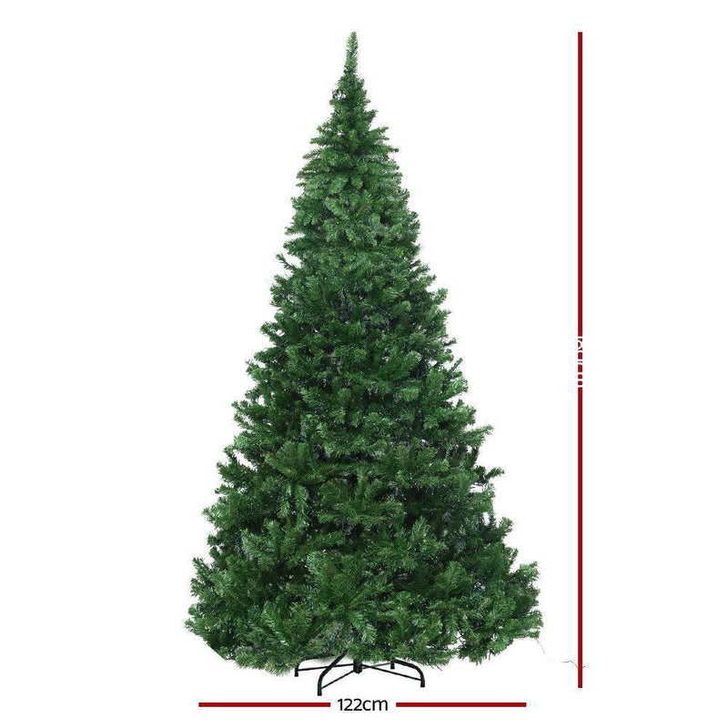 Jingle Jollys 1.8M 6FT Christmas Tree Xmas 1980 LED Lights Warm White 765 Tips - John Cootes