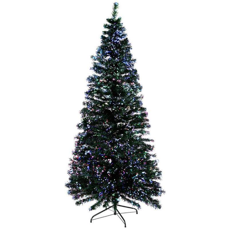 Jingle Jollys 1.8M 6FT LED Christmas Tree Optic Fiber Xmas Multi Colour Lights - John Cootes