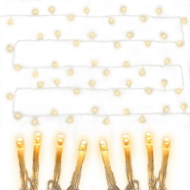 Jingle Jollys 100M 500 LED Christmas String Lights Warm White - John Cootes