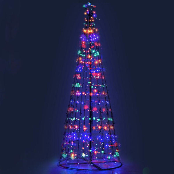 Jingle Jollys 3M LED Christmas Tree Lights 330 LED Xmas Multi Colour Optic Fiber - John Cootes