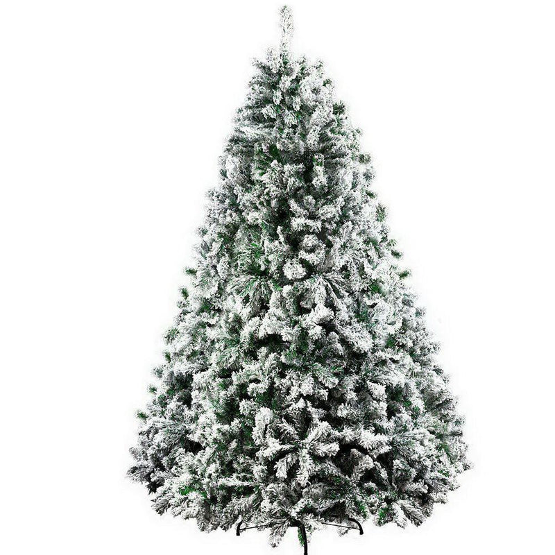 Jingle Jollys Christmas Tree 1.8M 6FT Xmas Decorations Great Snowy Green - John Cootes