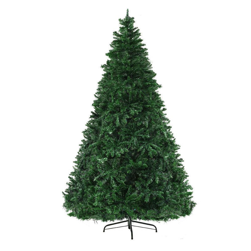 Jingle Jollys Christmas Tree 2.4M Green With 1488 LED Lights Multi Colour - John Cootes