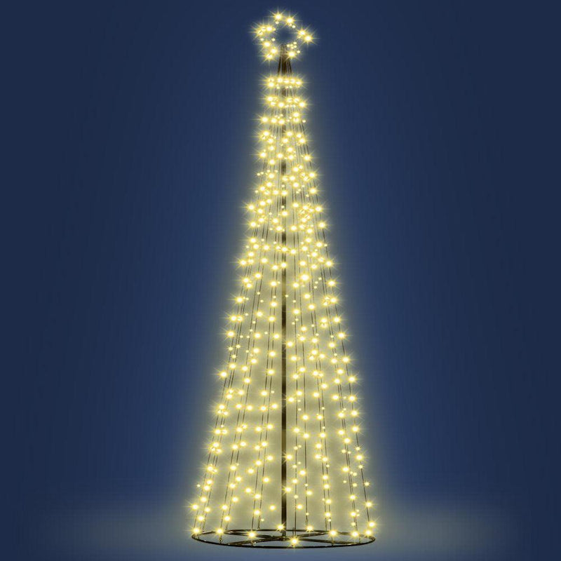 Jingle Jollys Christmas Tree 3.6M 400 LED Xmas Trees With Lights Warm White - John Cootes