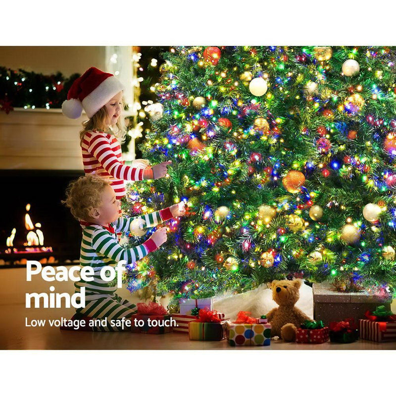 Jingle Jollys Christmas Tree LED 2.1M 7FT Xmas Decorations Green Home Decor - John Cootes