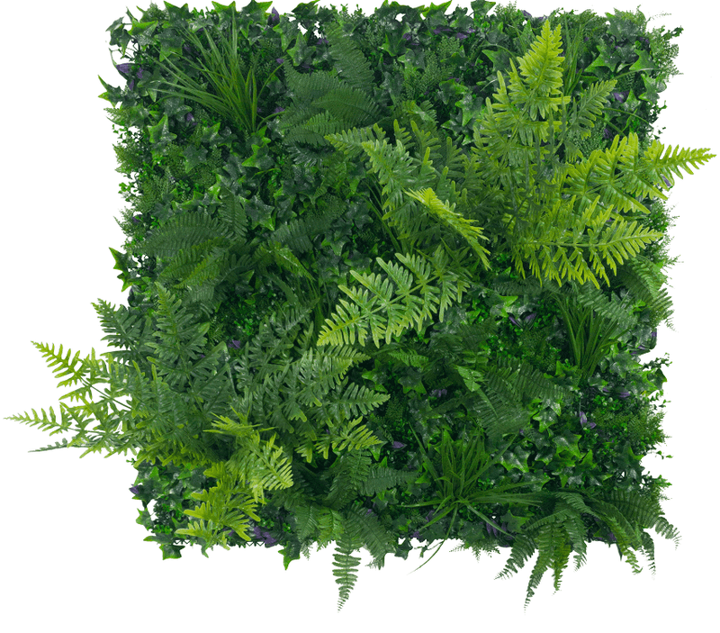 Jungle Fern Vertical Garden / Green Wall UV Resistant 1m x 1m - John Cootes