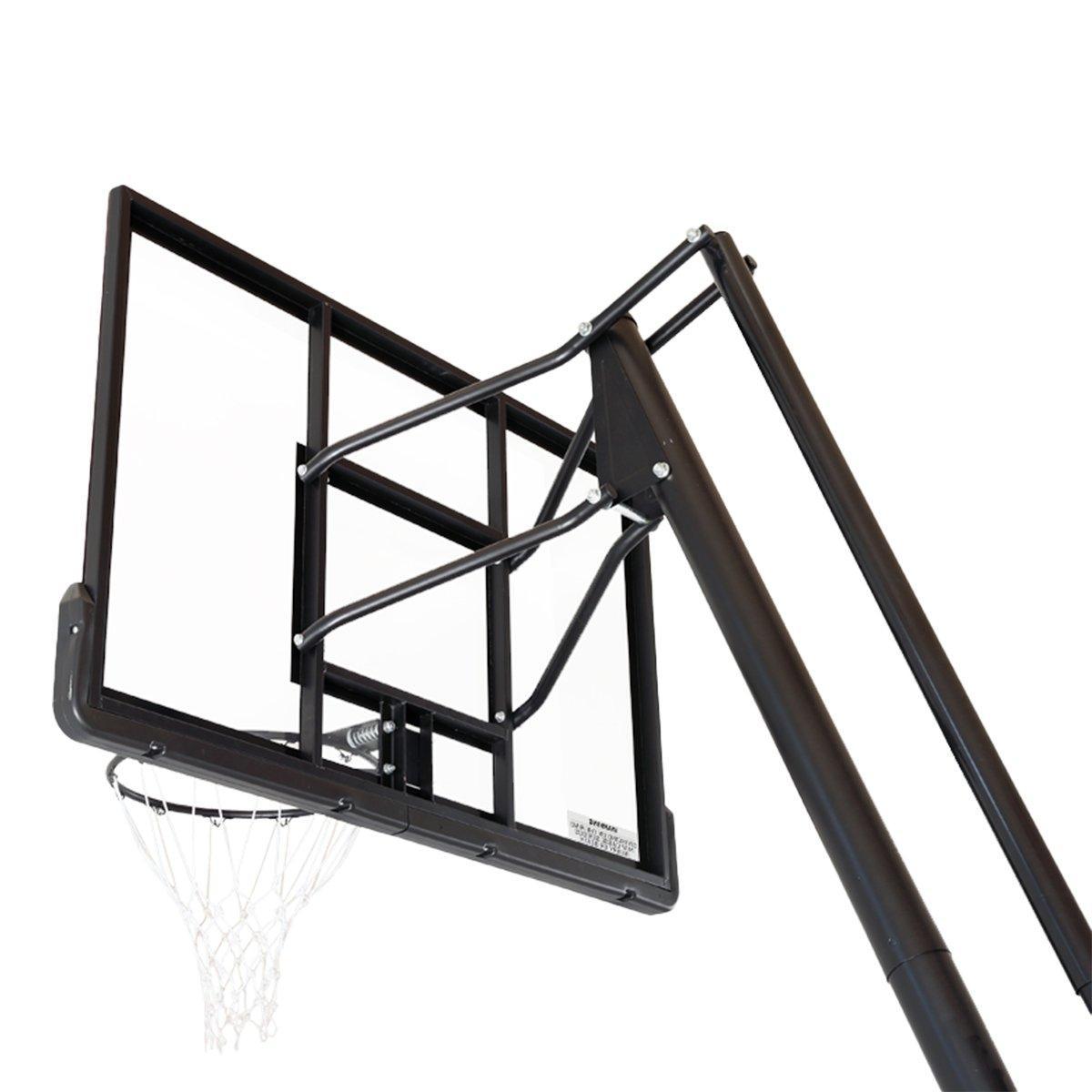 Kahuna Portable Basketball Ring Stand w/ Adjustable Height Ball Holder - John Cootes