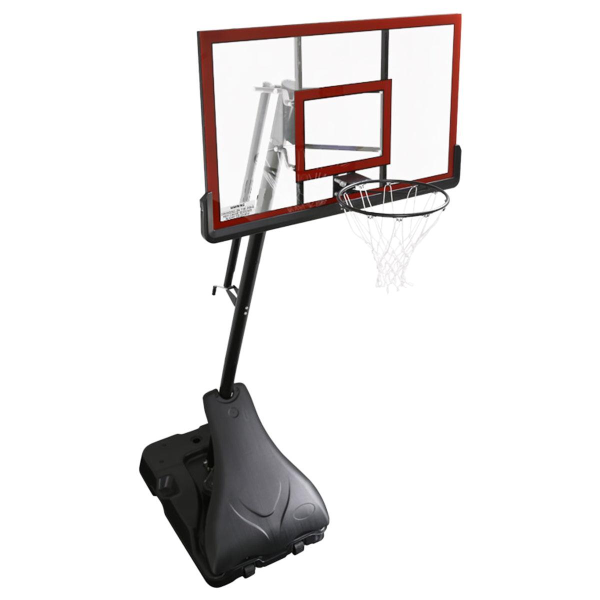 Kahuna Portable Basketball Ring Stand w/ Adjustable Height Ball Holder - John Cootes