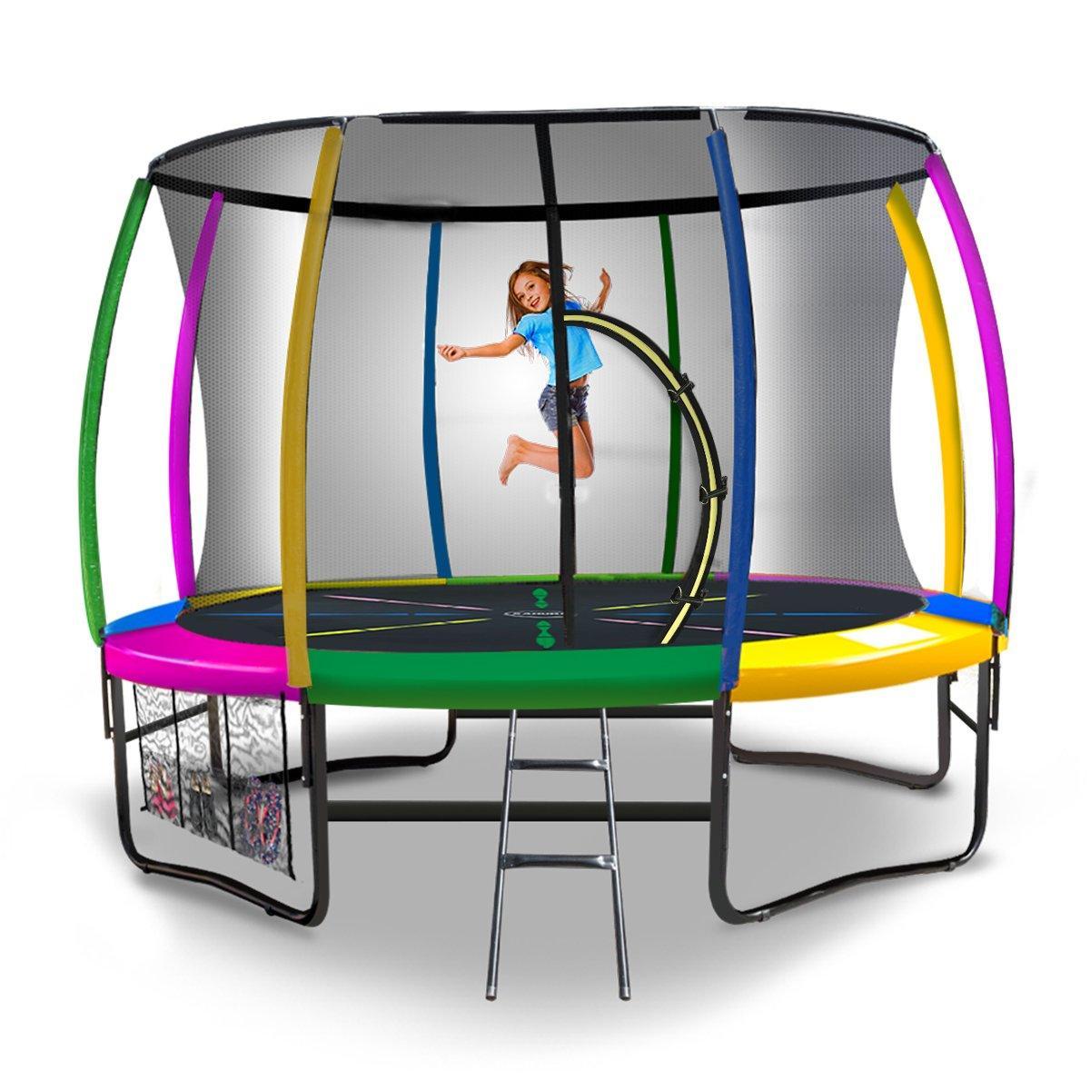 Kahuna Rainbow 10ft Trampoline - John Cootes