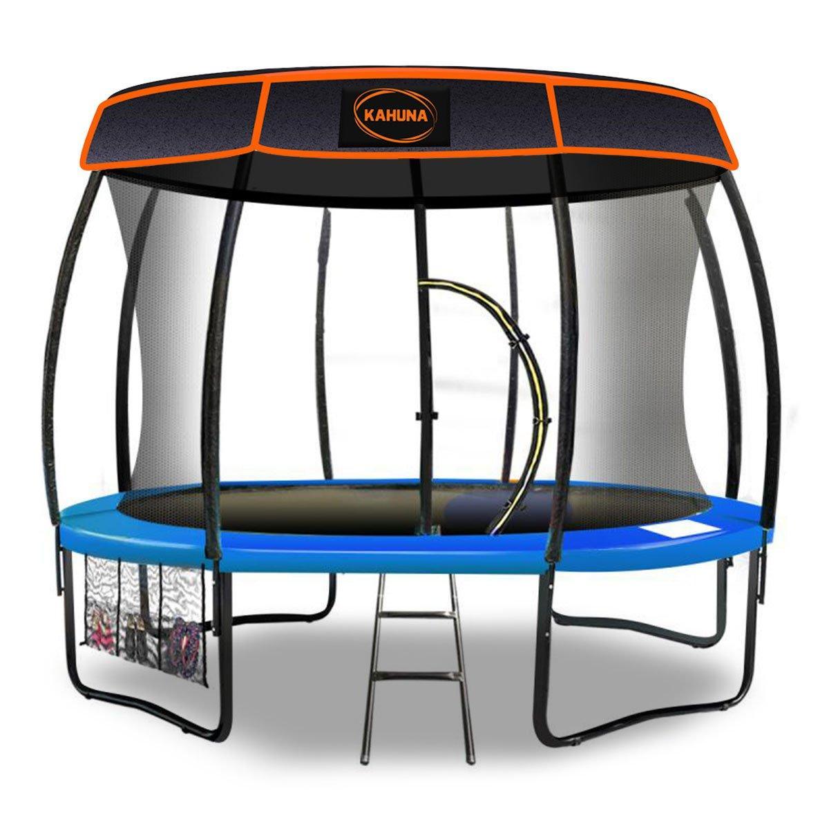 Kahuna Trampoline 10 ft Roof - Blue - John Cootes