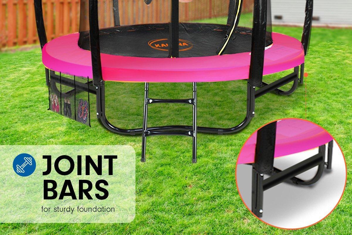 Pink trampoline outlet 10ft