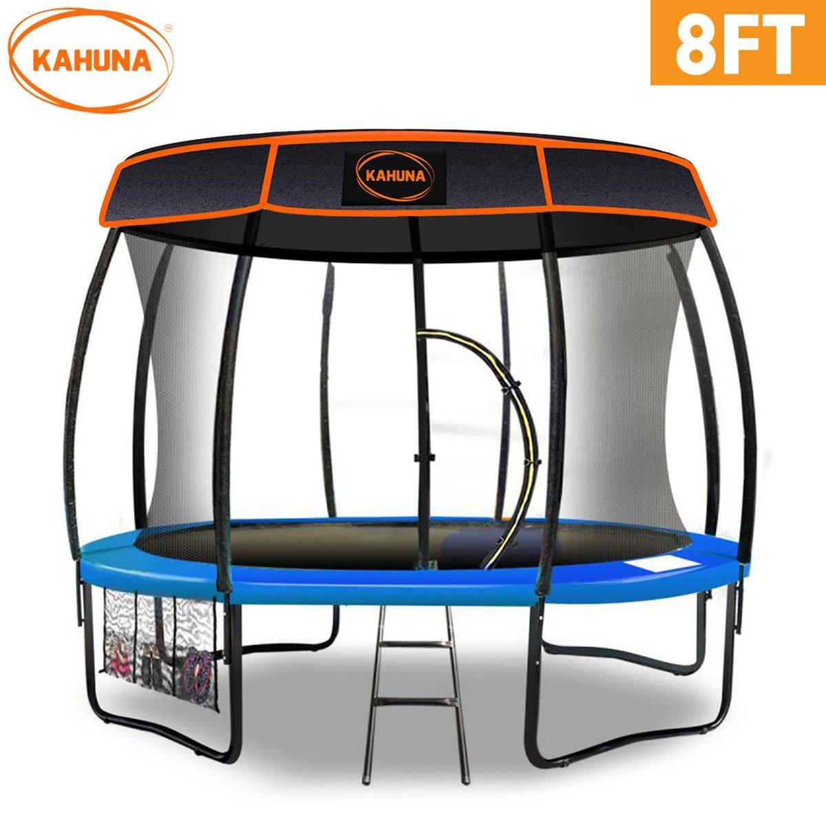 Kahuna Trampoline 8 ft Roof - Blue - John Cootes