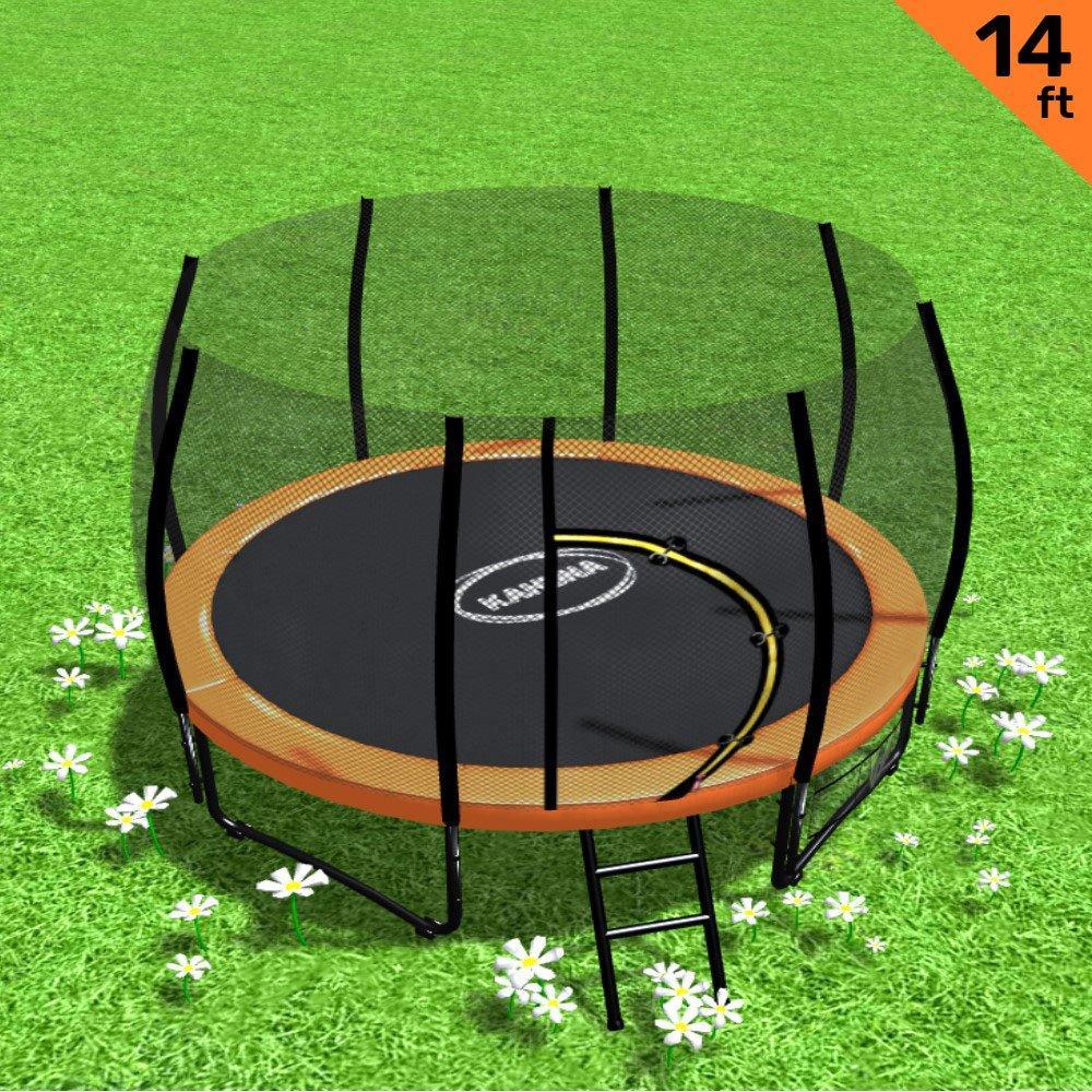 Kahuna Twister 14ft Springless Trampoline - John Cootes