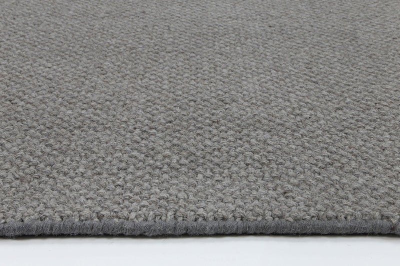 Kanarra Charcoal Grey Wool Rug 240x330 cm - John Cootes