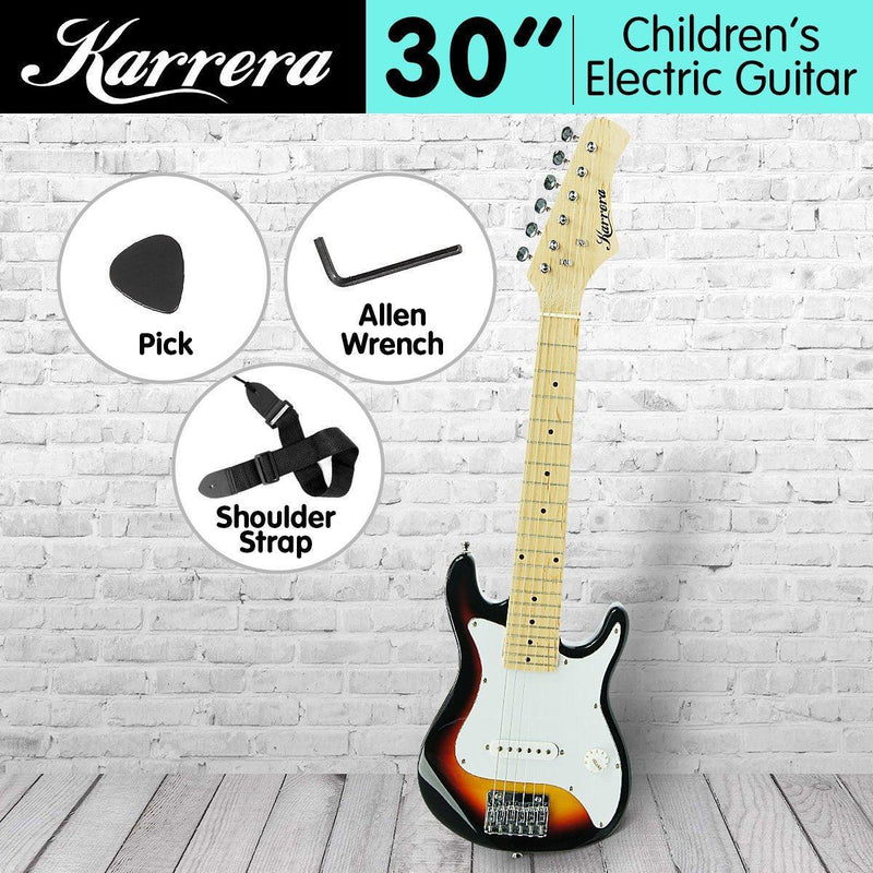 Karrera Childrens Electric Guitar Kids - Sunburst - John Cootes